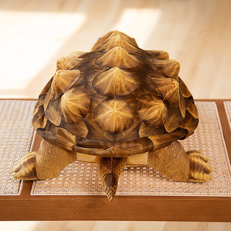 Big Realistic Snap Turtle Stuffed Animal