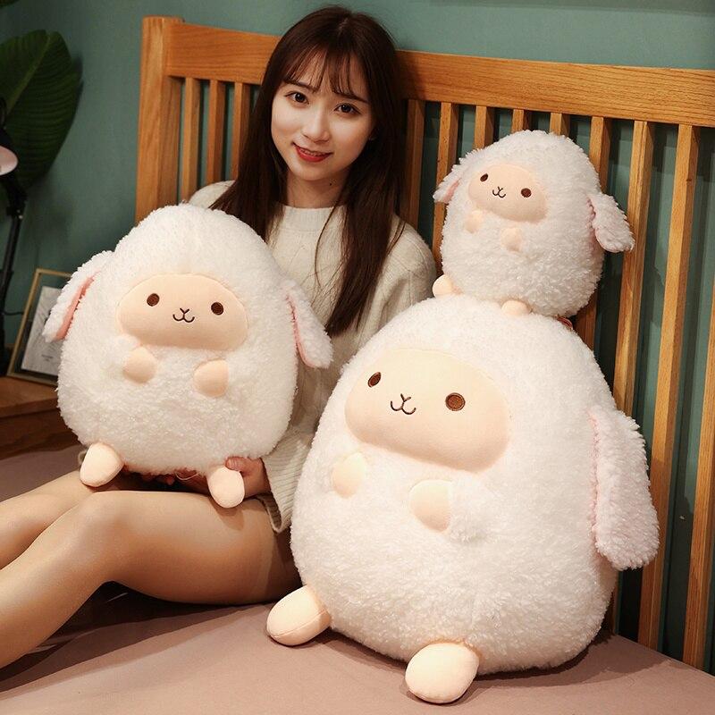 Cuddly Friendly Lamb Stuffed Animal Toy
