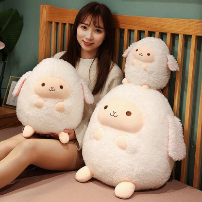 Cuddly Friendly Lamb Stuffed Animal Toy