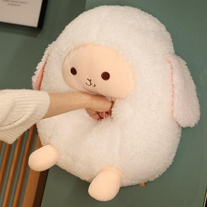 Cuddly Friendly Lamb Stuffed Animal Toy