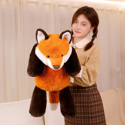 Cuddly Sloth Fox Raccoon Plush Toy Friends