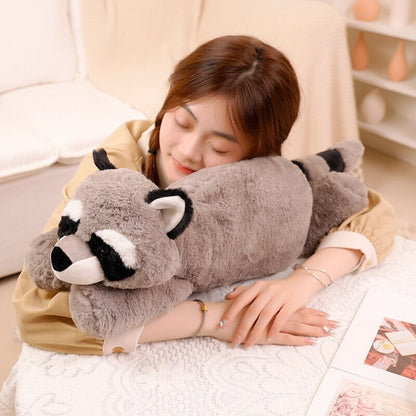 Cuddly Sloth Fox Raccoon Plush Toy Friends