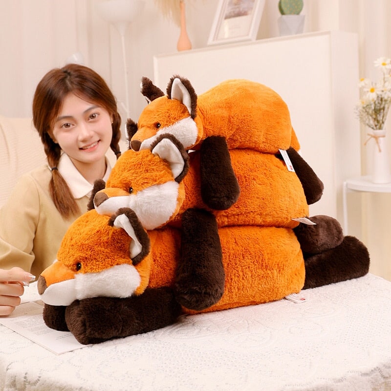 Cuddly Sloth Fox Raccoon Plush Toy Friends