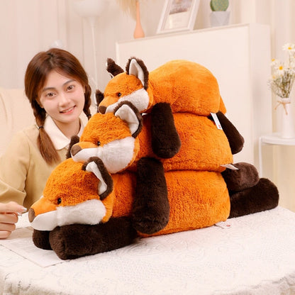 Cuddly Sloth Fox Raccoon Plush Toy Friends