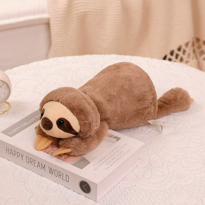 Cuddly Sloth Fox Raccoon Plush Toy Friends