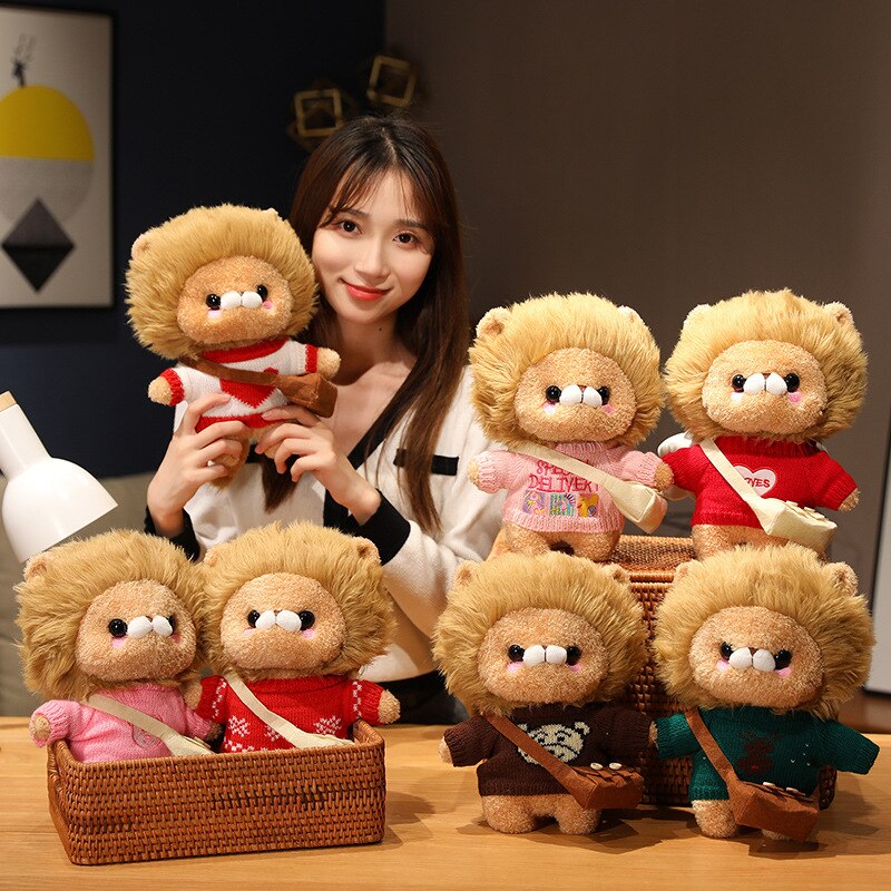 Cute Lion Soft Plush Toy Collection