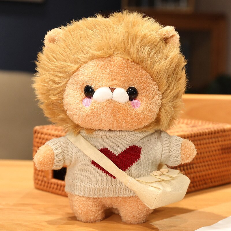 Cute Lion Soft Plush Toy Collection