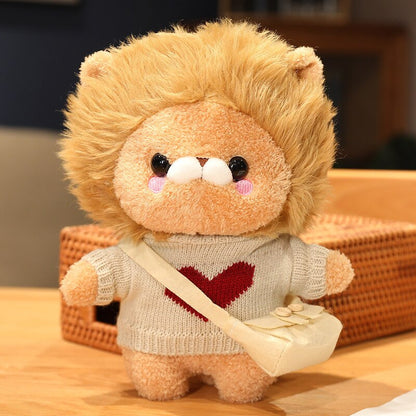 Cute Lion Soft Plush Toy Collection