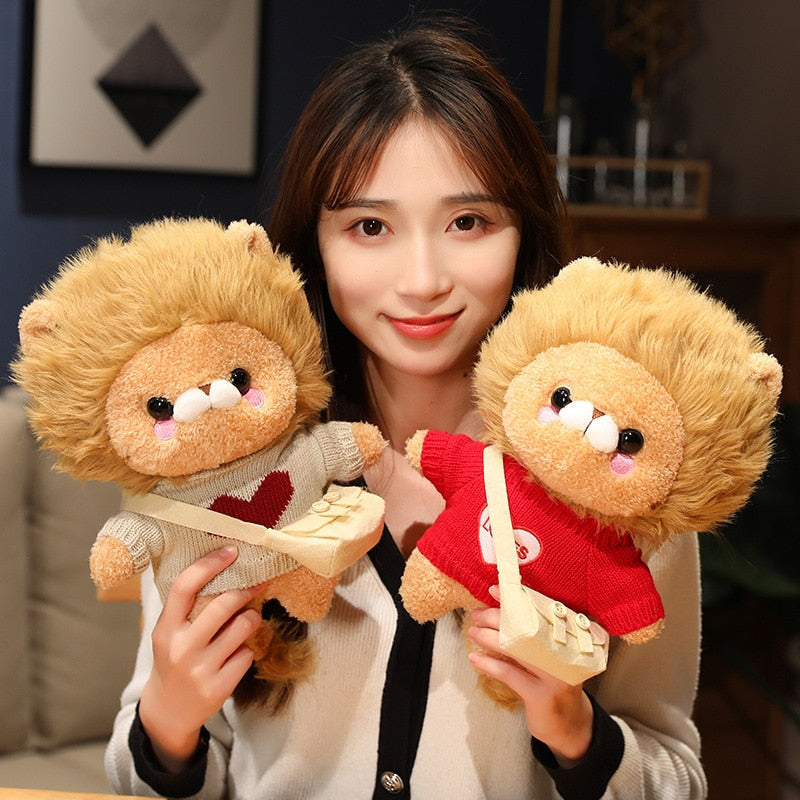 Cute Lion Soft Plush Toy Collection