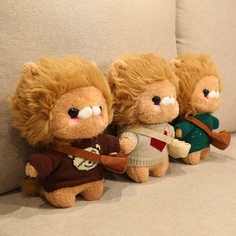 Cute Lion Soft Plush Toy Collection