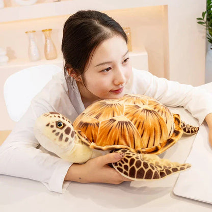 Realistic Sea Turtle Cuddle Toys