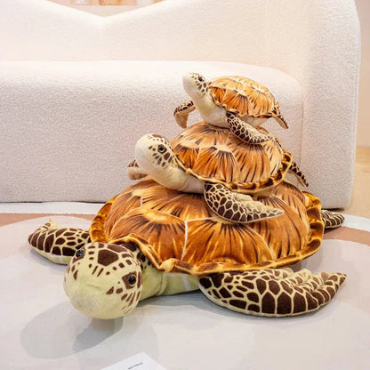 Realistic Sea Turtle Cuddle Toys - Befez