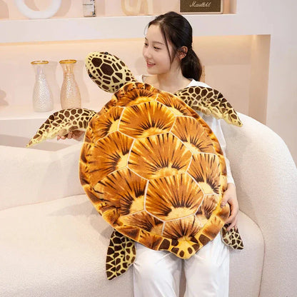 Realistic Sea Turtle Cuddle Toys