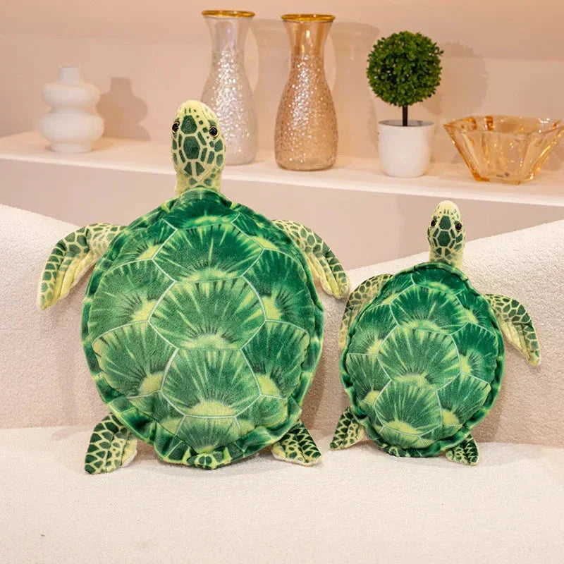 Realistic Sea Turtle Cuddle Toys