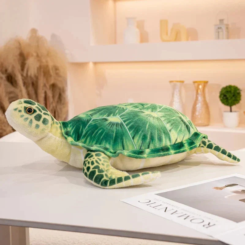 Realistic Sea Turtle Cuddle Toys