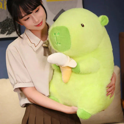 Fun Yellow Soft Capybara Toy