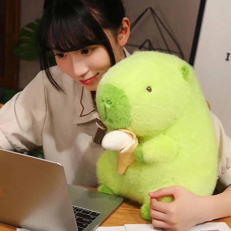 Fun Yellow Soft Capybara Toy