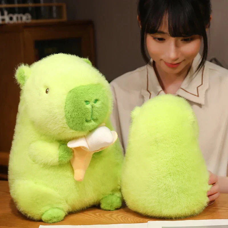 Fun Yellow Soft Capybara Toy