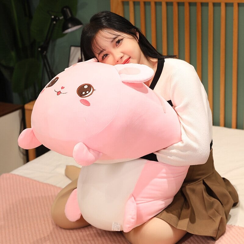 Cuddly Cat Plush Bunny Soft Friends