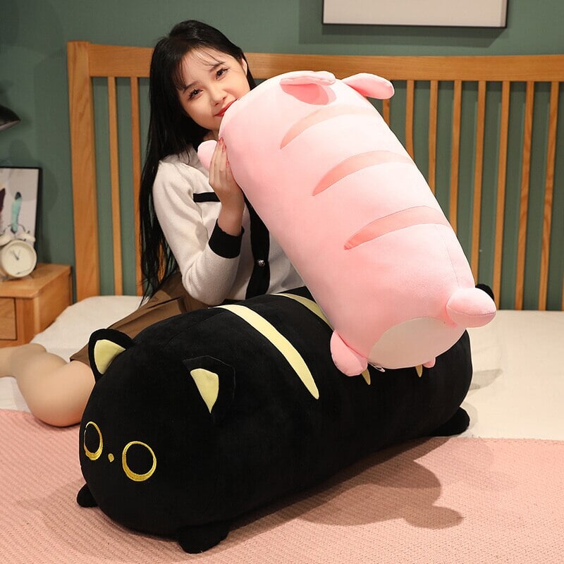 Cuddly Cat Plush Bunny Soft Friends