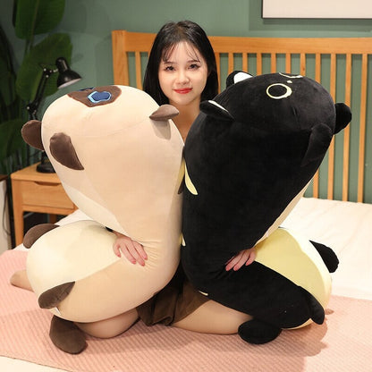 Cuddly Cat Plush Bunny Soft Friends