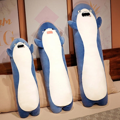 Big Soft Angry Shark Stuffed Toy - Befez