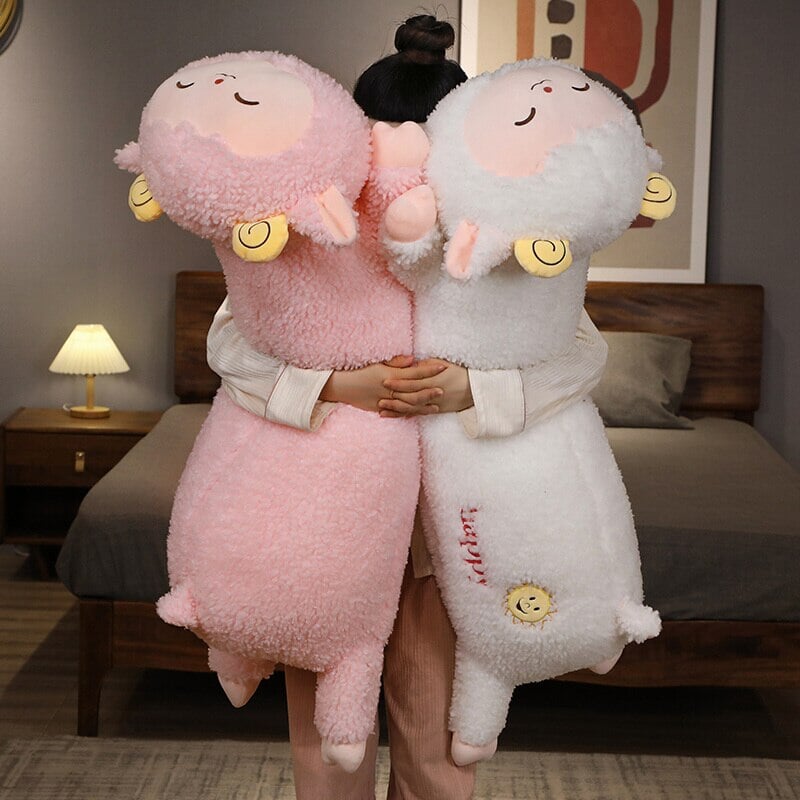 Soft Cuddly Alpaca Plush Toy