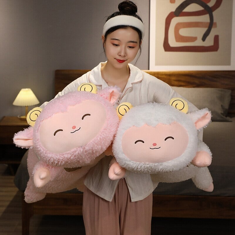 Soft Cuddly Alpaca Plush Toy