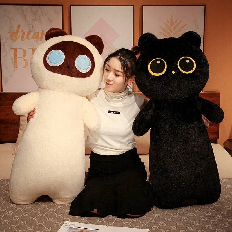 Big Soft Cuddly Cat Plush Toys