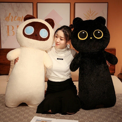 Big Soft Cuddly Cat Plush Toys