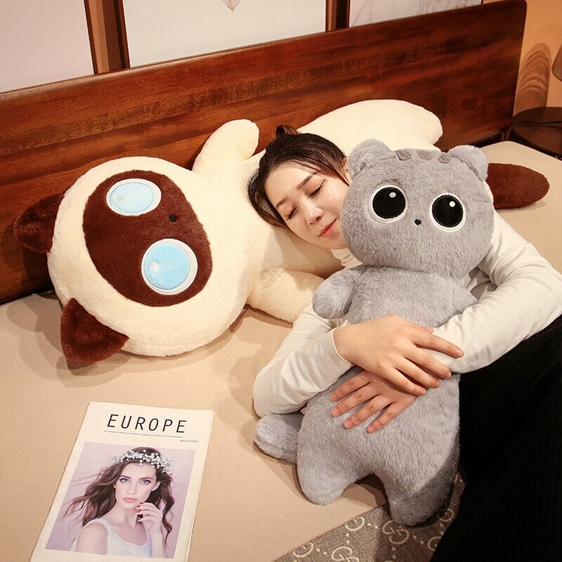 Big Soft Cuddly Cat Plush Toys