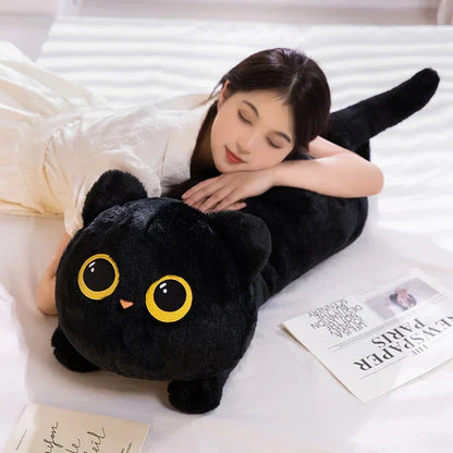 Big Soft Gray Kitten Plush Toys