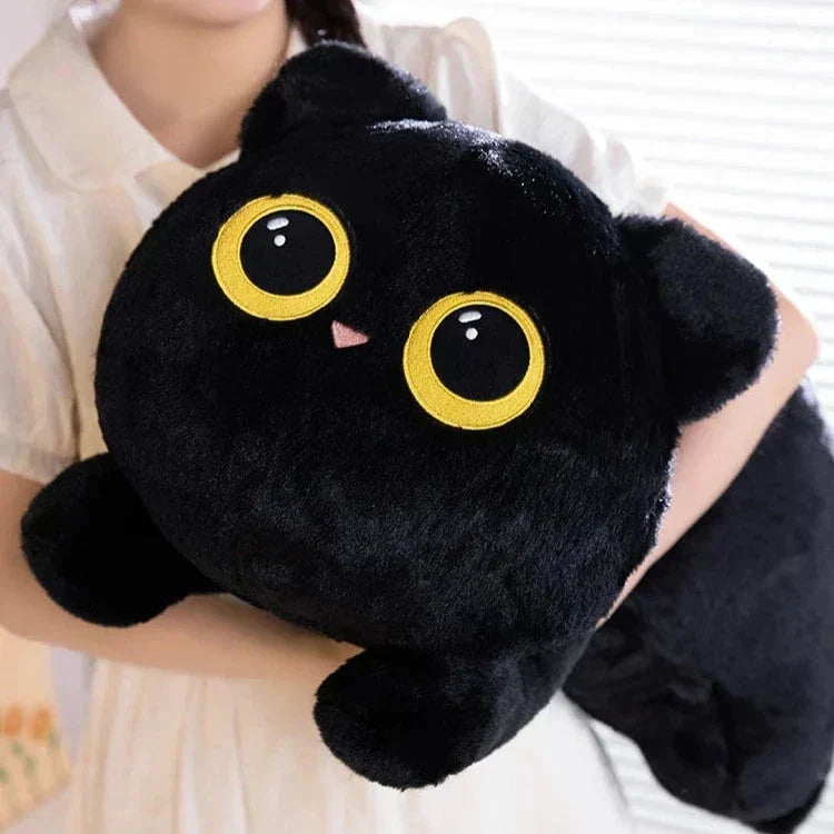 Big Soft Gray Kitten Plush Toys
