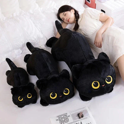 Big Soft Gray Kitten Plush Toys