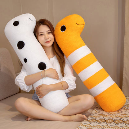 Colorful Marine Life Soft Eel Plush Toy