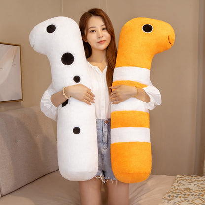 Colorful Marine Life Soft Eel Plush Toy