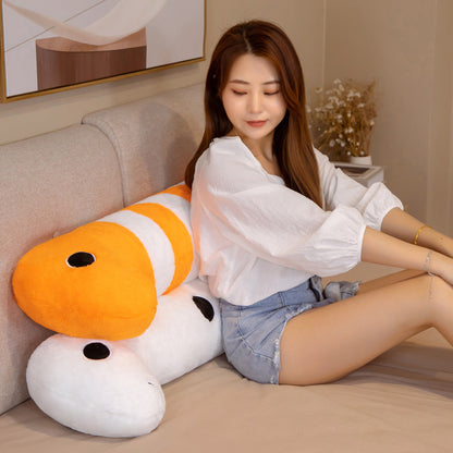 Colorful Marine Life Soft Eel Plush Toy