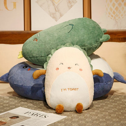 Cute Fluffy Pancake Plush Friends
