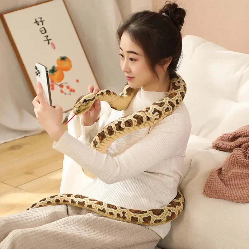 Colorful Soft Snake Stuffed Animals