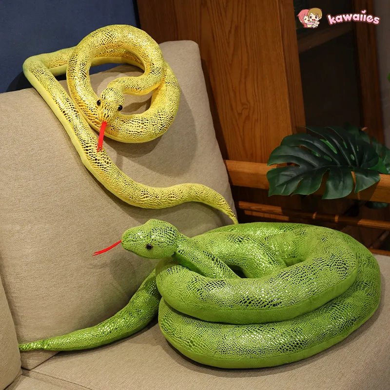 Colorful Soft Snake Stuffed Animals - Befez