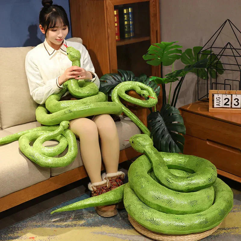 Colorful Soft Snake Stuffed Animals