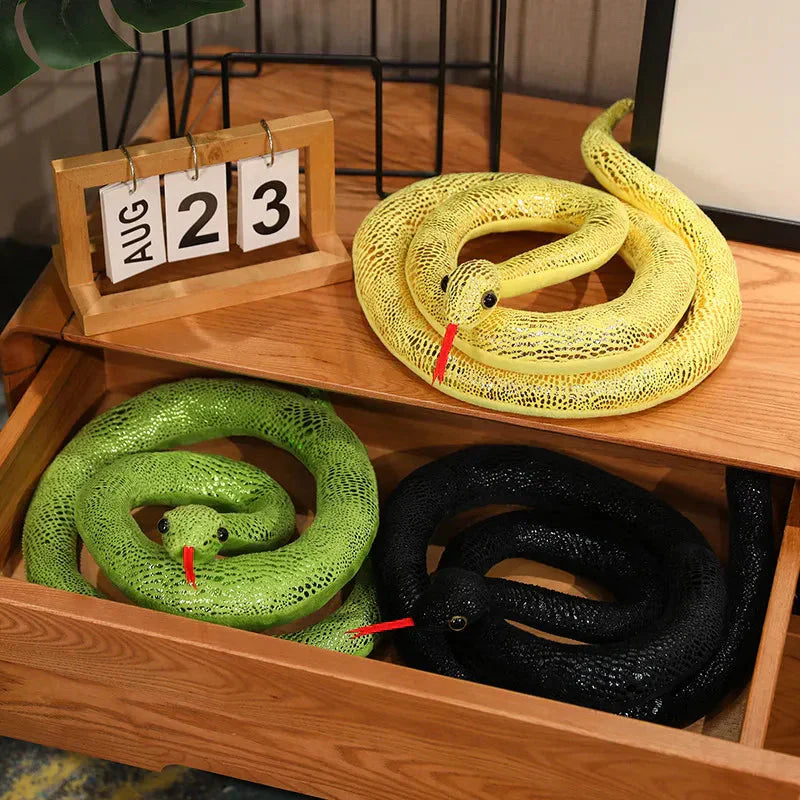 Colorful Soft Snake Stuffed Animals