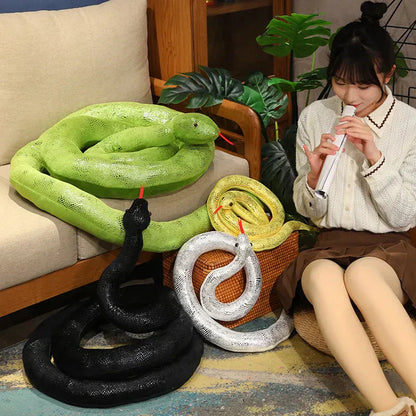 Colorful Soft Snake Stuffed Animals