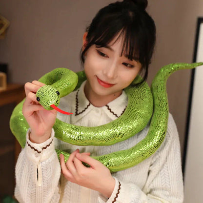 Colorful Soft Snake Stuffed Animals
