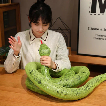 Colorful Soft Snake Stuffed Animals