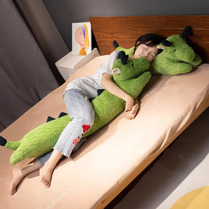 Cuddly Large Green Plush Dragon Toys