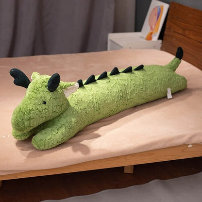 Cuddly Large Green Plush Dragon Toys