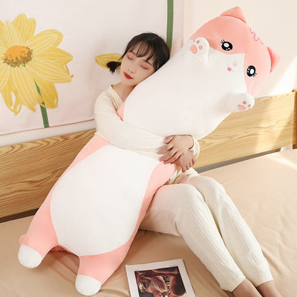 Cuddly Soft Pink Kitten Plush Toys