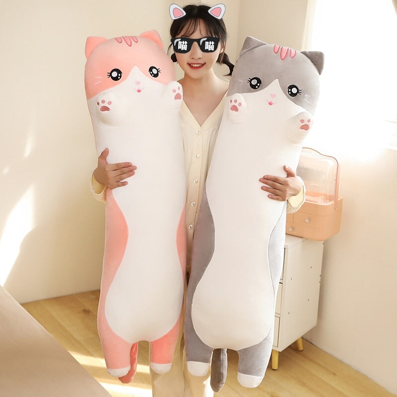 Cuddly Soft Pink Kitten Plush Toys