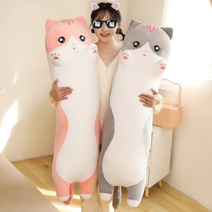 Cuddly Soft Pink Kitten Plush Toys